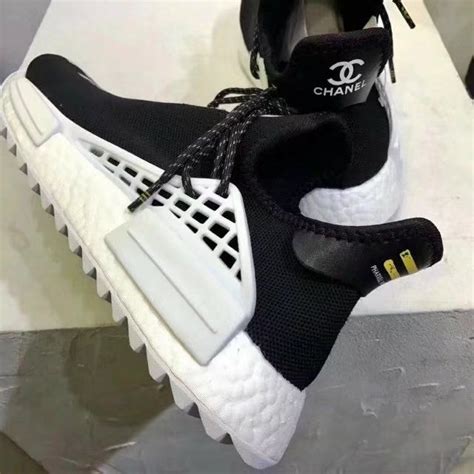 chanel pharrell nmd replica|pharrell Chanel NMD.